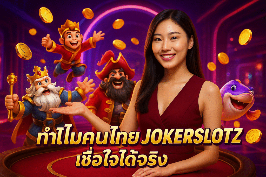 ทำไมคนไทยเลือก JOKERSLOTZ เชื่อใจได้จริง